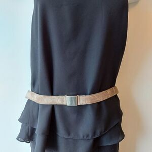 GENUINE Suede adjustable belt